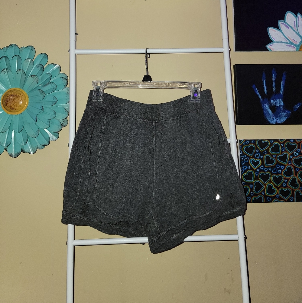 Dark gray athletic shorts